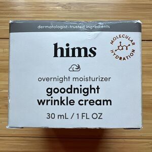 Hims Goodnight Wrinkle Cream 1oz | Overnight Moisturizer Hydration 🌙 NEW